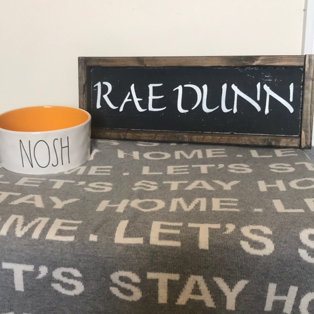 Rae Dunn Medium Size Dog Bowl